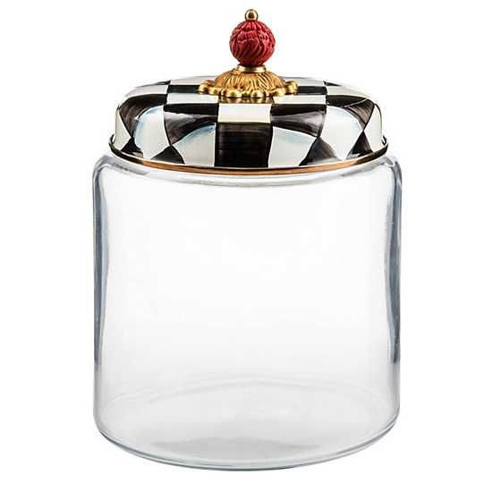Courtly Check Kitchen Canister - Large | MacKenzie-Childs