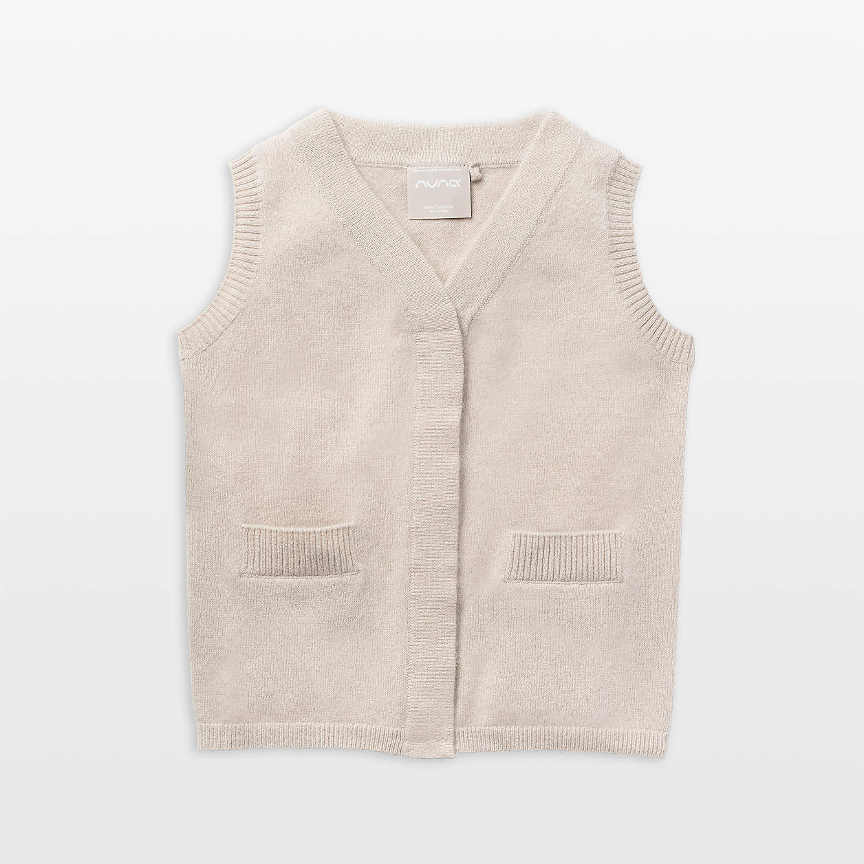 Nuna Sienna Brown 2T Cashmere Toddler Vest | Crate & Kids | Crate & Barrel