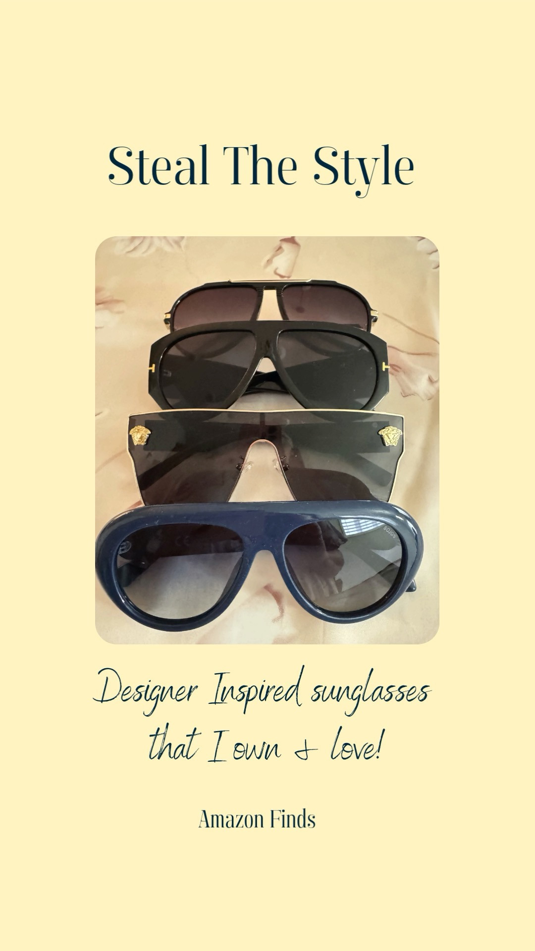 Check out the designer inspired sunglasses and reading glasses from Amazon that I own and love! 

 #LTKdayinmylife #LTKmomlife #LTKOver40