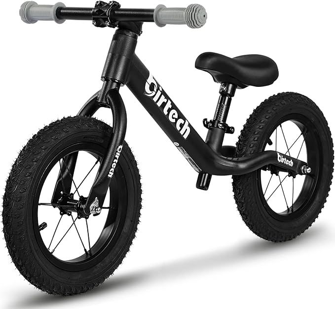 12" Balance Bike for 2, 3, 4, 5, 6 Year Old Boys and Girls, Lightweight Nylon Frame Toddler Train... | Amazon (US)