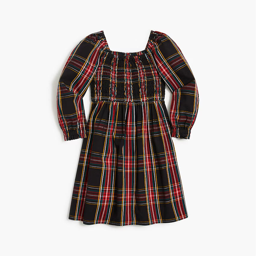 Girls' cotton poplin dress | J.Crew Factory