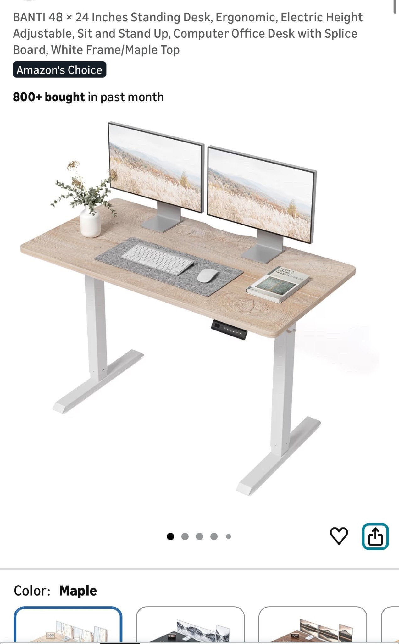 Standing desk! 

#LTKmomlife #LTKvlog #LTKSaleAlert