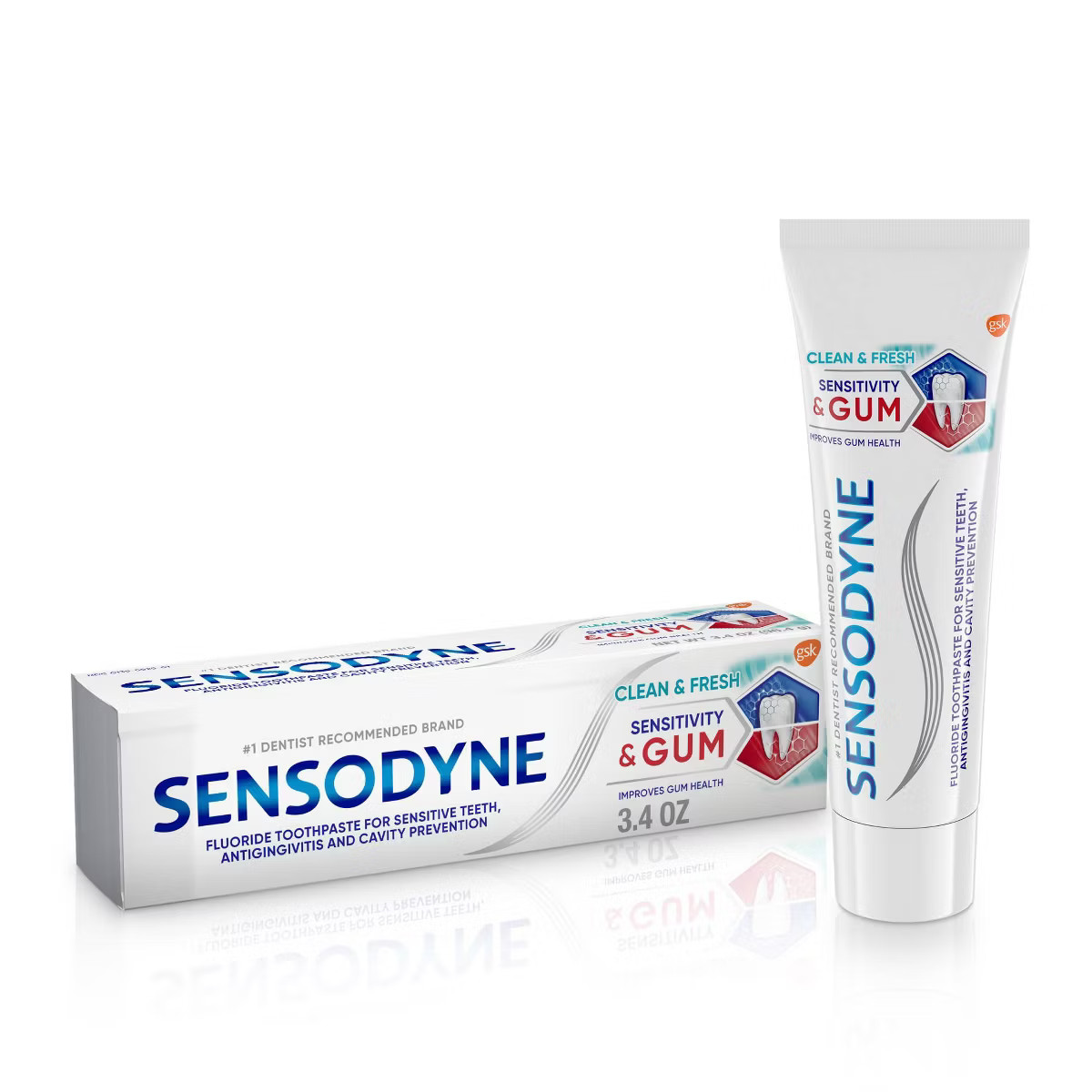 Sensodyne Sensitivity + Gum Clean Fresh Toothpaste | Target