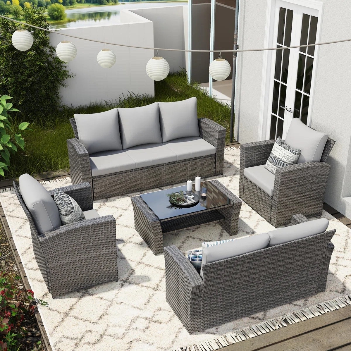 Netherside 7-Person Patio Furniture Set With Cushions

#LTKMothersDay #LTKMidsize #LTKPlusSize