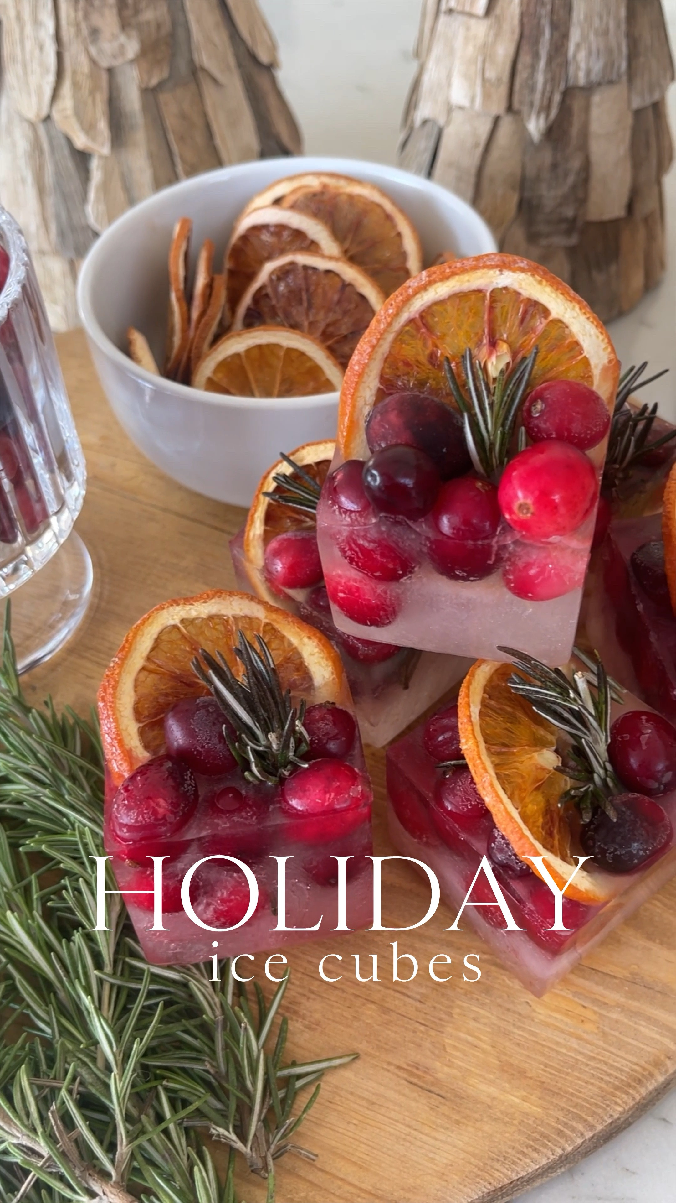 HOLIDAY \ festive large ice cubes for your holiday cocktails, mocktails and champagne 🥃🥂 Comment “RECIPE” to get all the details sent to your DMs! Cheers, y’all! 

Kitchen 
Amazon mold
Christmas decor 
Home 
Entertaining 
Party 

#LTKVideo #LTKparties #LTKHoliday