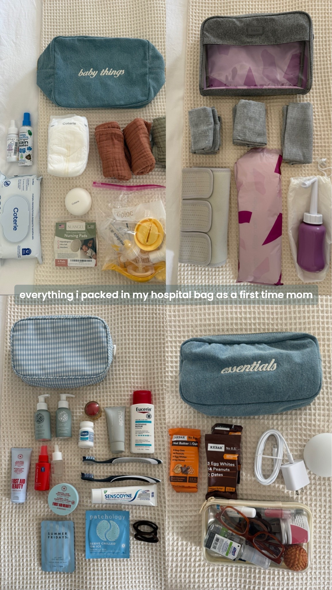 hospital bags are packed + linking everything I can!

#LTKSeasonal #LTKBaby #LTKmomlife