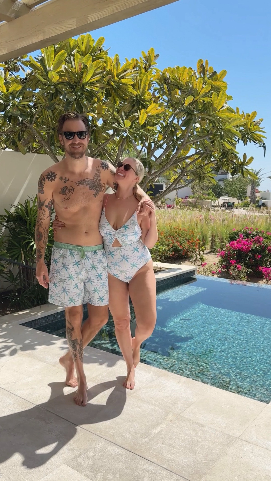 Matching family swim! 

#LTKSwim