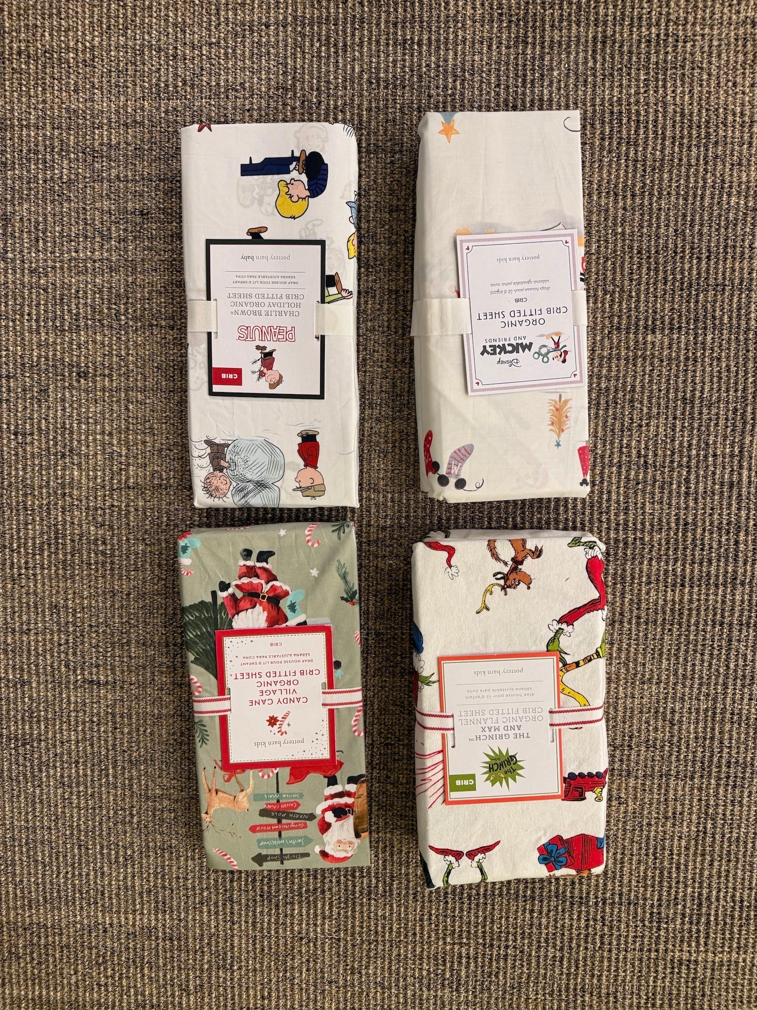 PBK holiday crib sheets!!

holiday crib sheets, crib sheets, christmas crib sheets, sheets for kids, kids sheets, baby sheets, mickey mouse, peanuts, snoopy, the grinch, candy cane christmas, boy mom, Grace White

#LTKGiftGuide #LTKBaby #LTKHoliday
