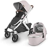 UPPAbaby 2018 Vista Stroller -Bryce (White Marl/Silver/Chestnut Leather) | Amazon (US)