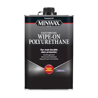 Minwax Wipe-On Poly Oil-based Clear Transparent Satin Interior Stain ( 1-pint ) Lowes.com | Lowe's