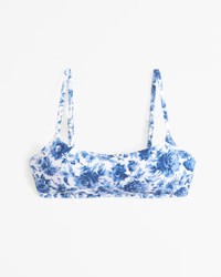 90s Scoopneck Bralette Swim Top | Abercrombie & Fitch (US)