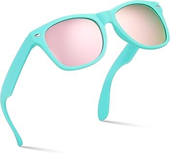 Retro Rewind Kids Sunglasses for Boys Girls Age 3-12 - Shatterproof Rubberized Frame UV400 Toddle... | Amazon (US)