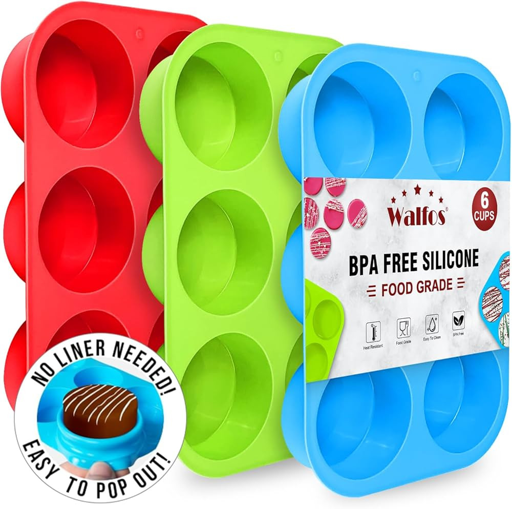 Silicone Oreo Cookie Mold, Walfos Round Cylinder Chocolate Covered Oreos Molds, BPA Free and Non-... | Amazon (US)