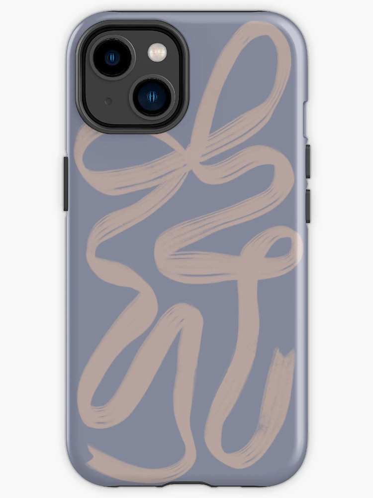 Coquette Bow Case Dusty Pink Ribbon Lace iPhone Case | Redbubble (US)