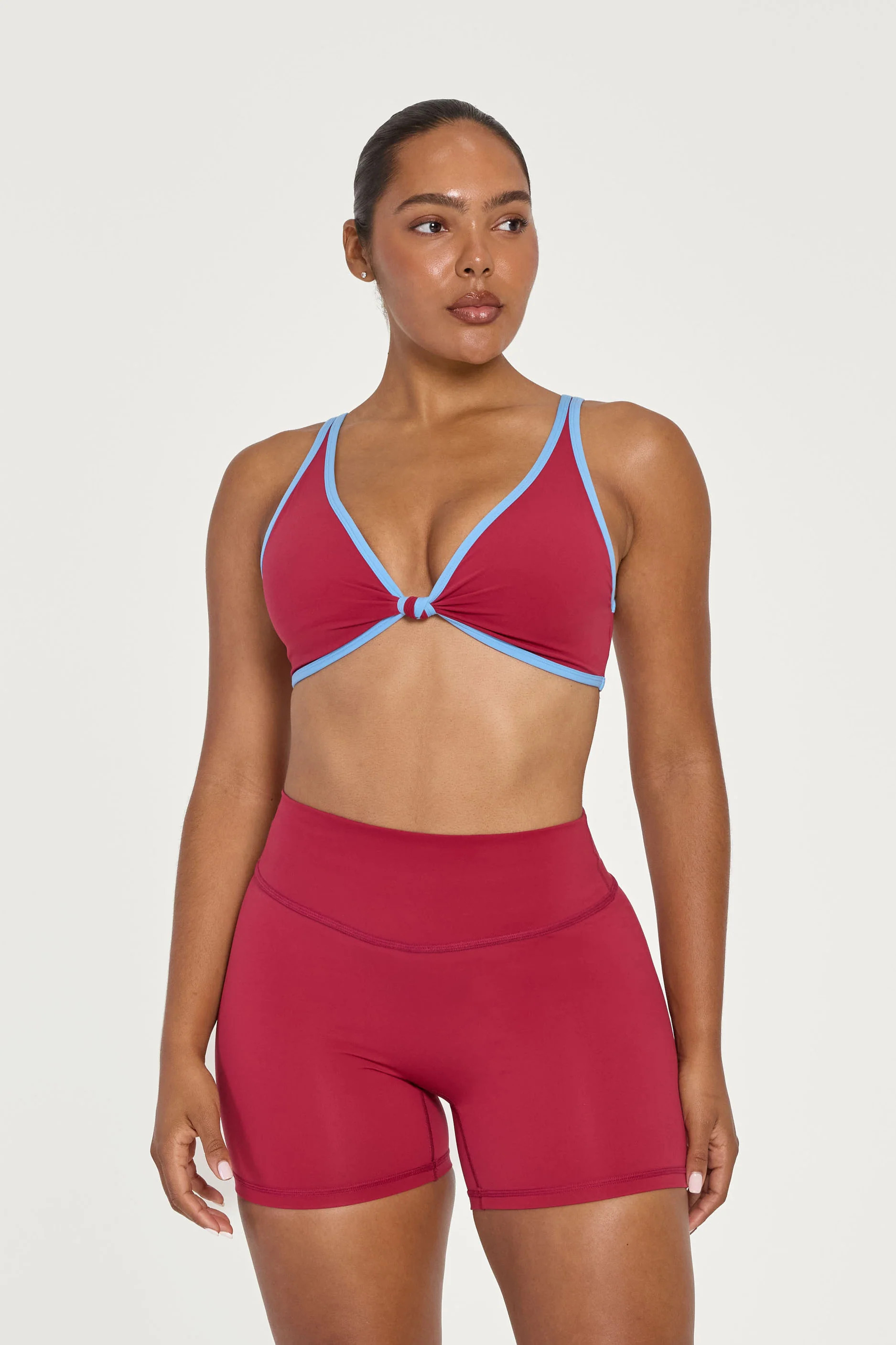 Knot Bra - Berry/Baby | FORM