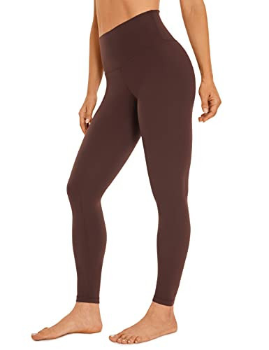 CRZ YOGA High Waisted Lounge Yoga Legging 28" Taupe X-Large | Amazon (US)