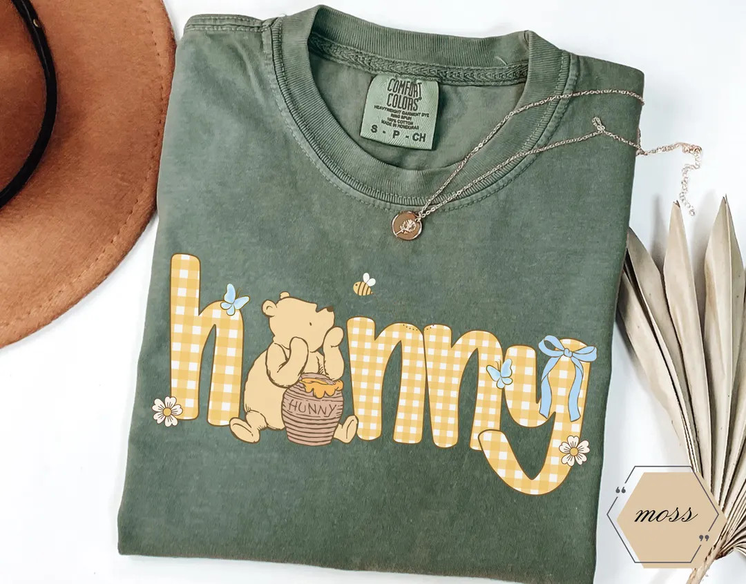 Winnie-The-Pooh Shirt, Comfort Colors Pooh Shirt, Classic Pooh Shirt | Etsy (US)