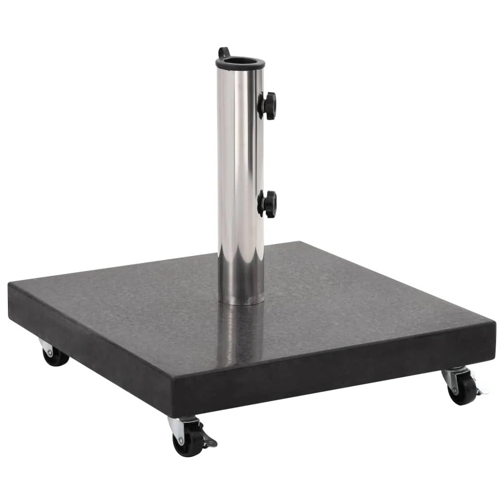 Strawn vidaXL Square Umbrella Base, Stainless Steel Pipe | Wayfair North America