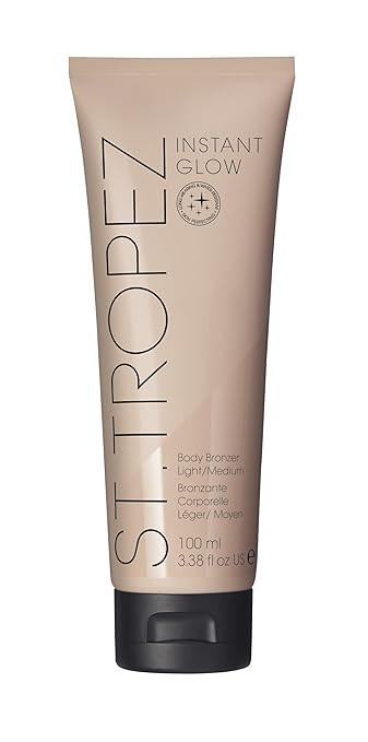 St. Tropez Instant Glow Face & Body Bronzer Makeup 100ml, 3.38 fl. oz. | Amazon (US)