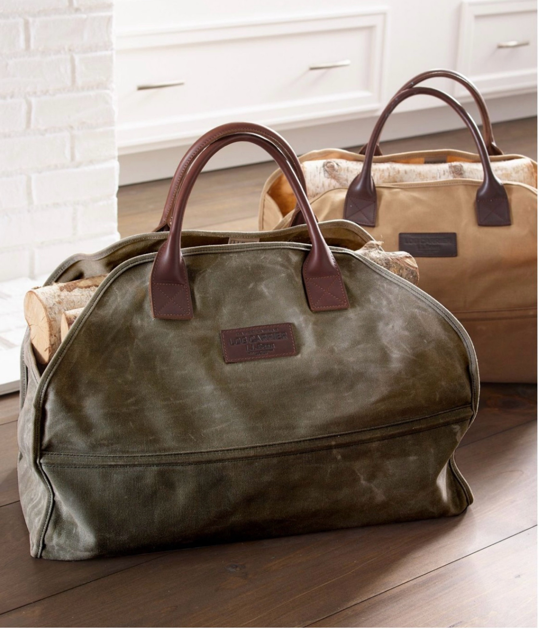 with the snow it calls for wood bags to bring your wood into your home from outside! 

#LTKGiftGuide #LTKSeasonal #LTKHome