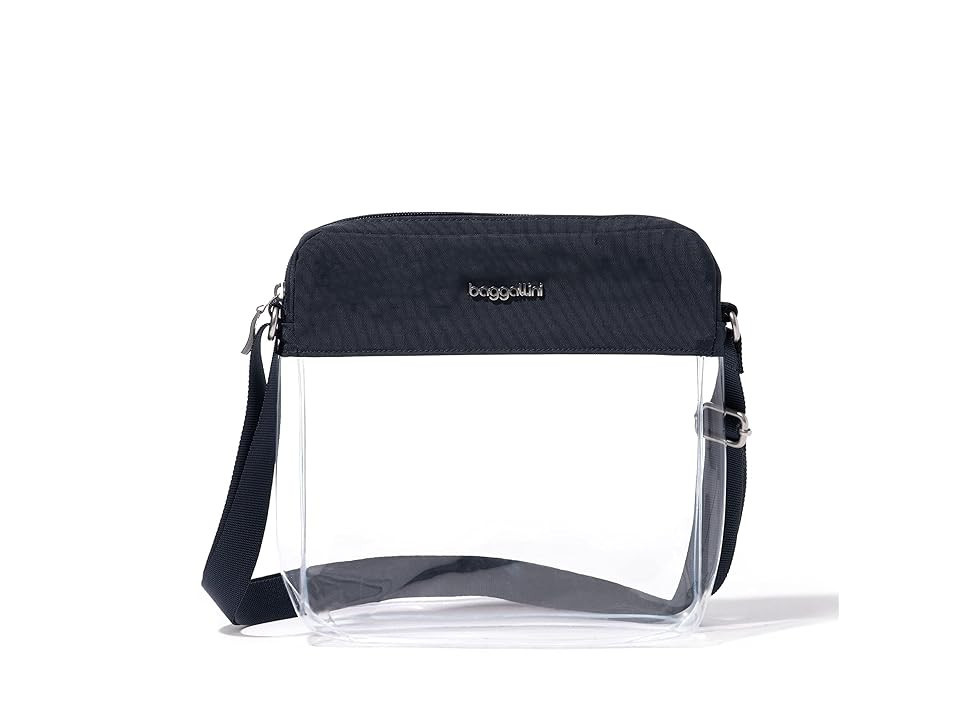 Baggallini Clear Stadium Crossbody Women's Handbags French Navy, Nylon | Zappos