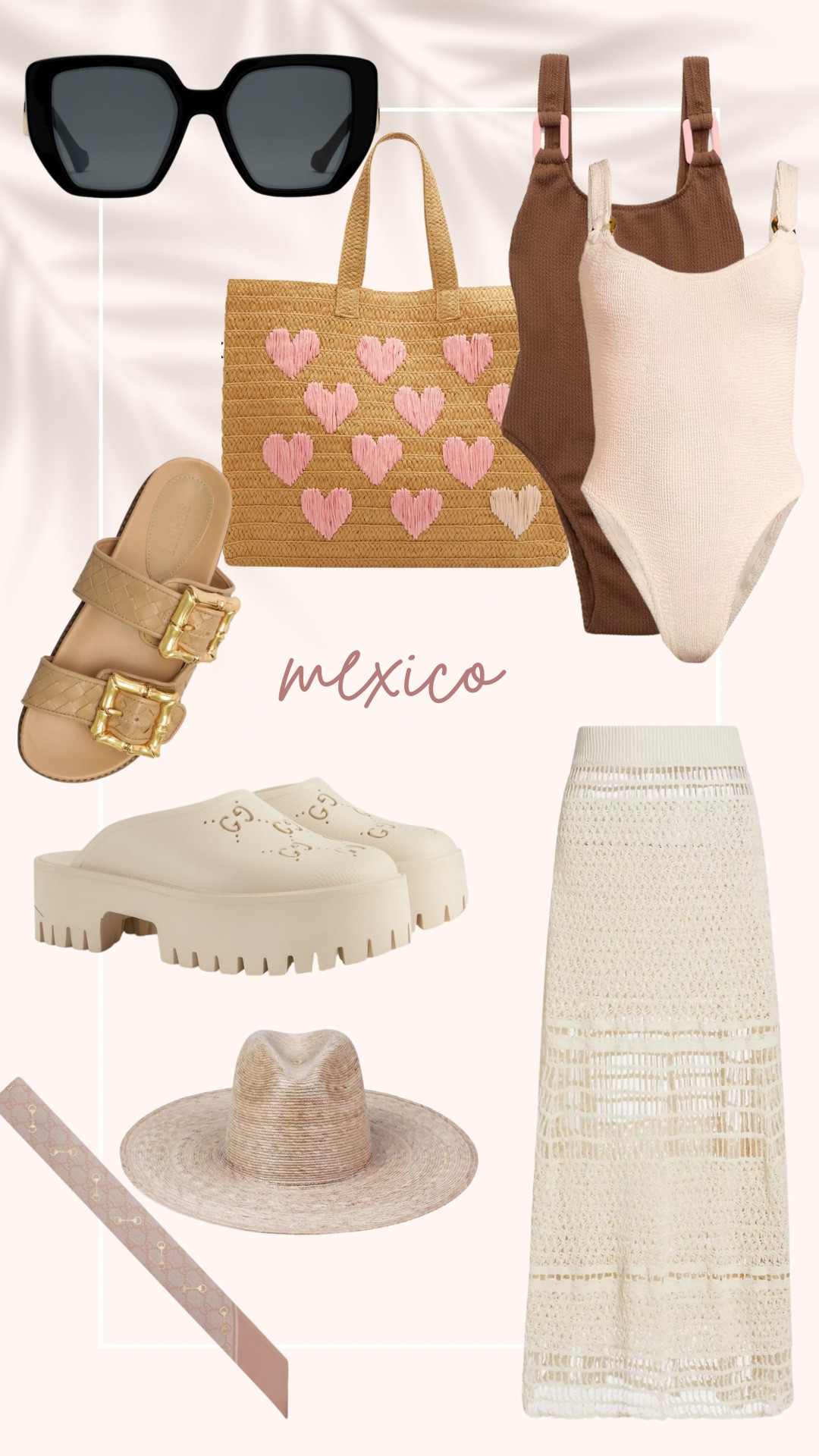 What I’m packing for Mexico saks lack of color schutz gucci Hunza g aerie btb beach vacationn

#LTKtravel #LTKswim #LTKsalealert