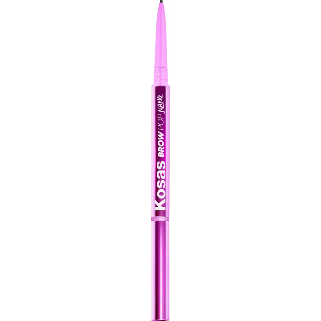 Kosas Brow Pop Nano Ultra-Fine Detailing + Feathering Pencil in Brown Black at Nordstrom | Nordstrom