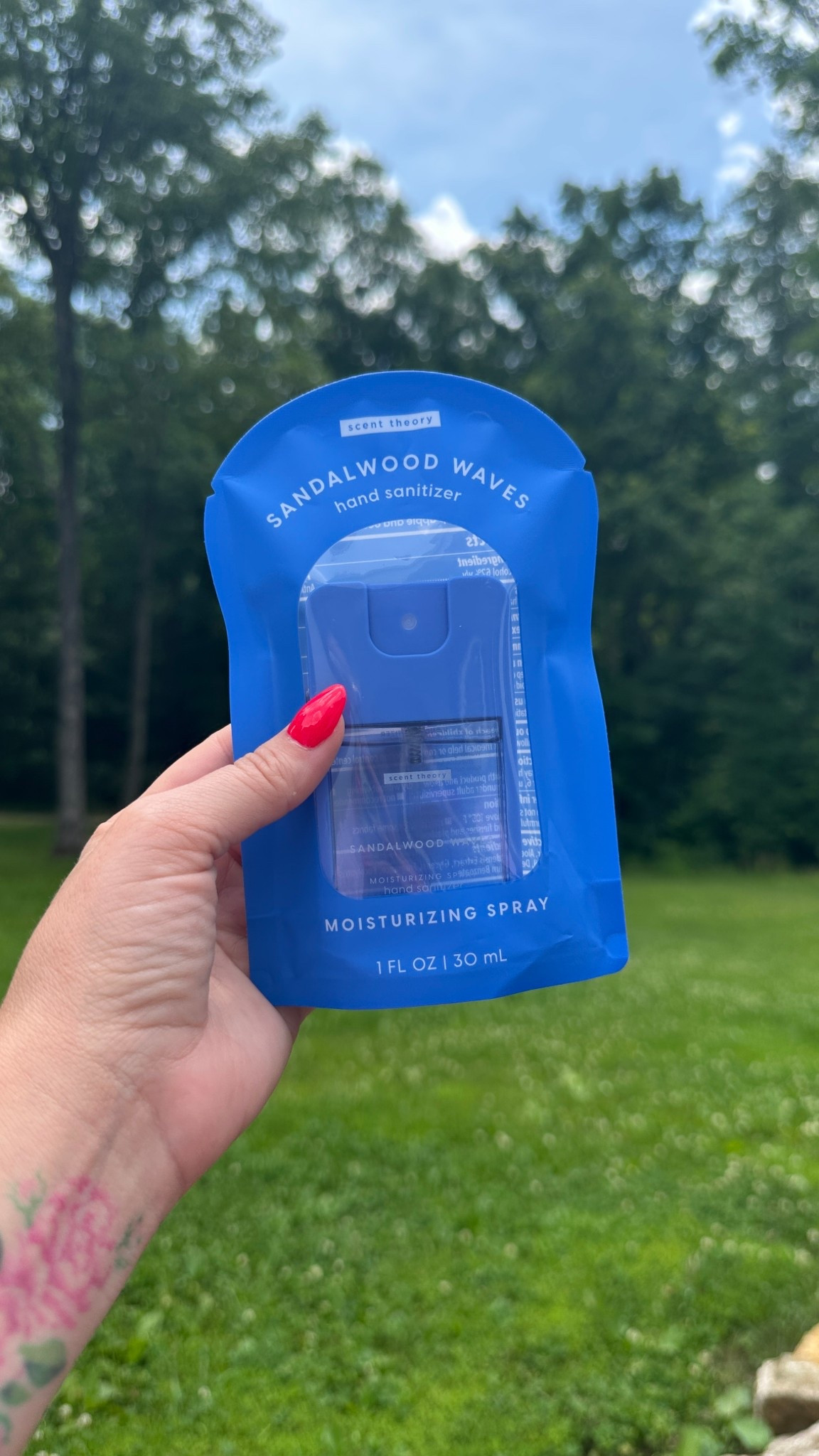 Hand sanitizer. Scent theory. Looks like Touchland! 

#LTKSummerEdit #LTKFamily