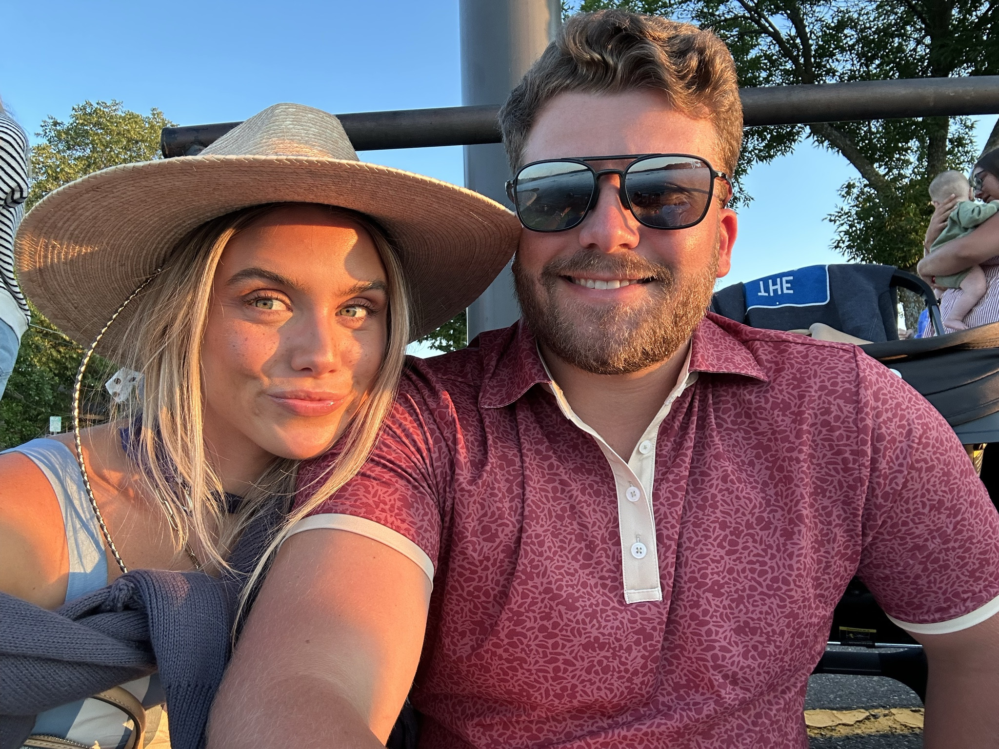 Me and my love! His glasses are Maui Jim and his shirt is from Campus Course my code is SLOANE20! 

#LTKMens #LTKStyleTip #LTKSeasonal