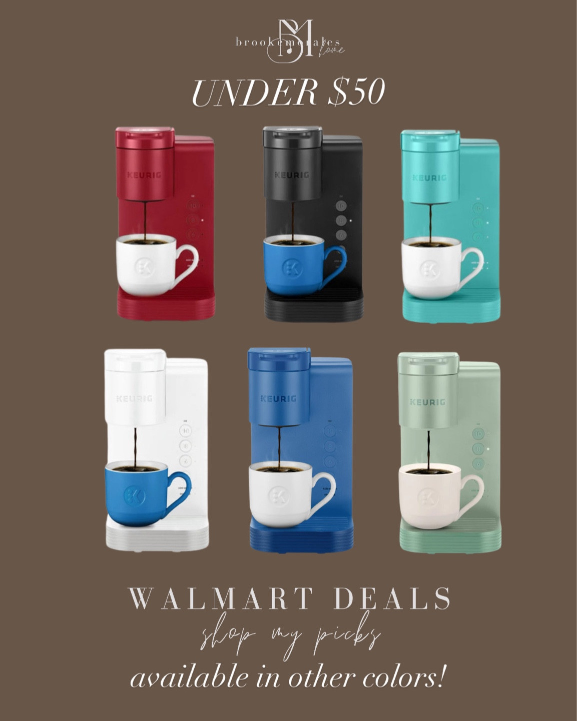 #walmartpartner Keurig deals under $50!🚨🎁 @walmart

#LTKGiftGuide #LTKHoliday #LTKSeasonal