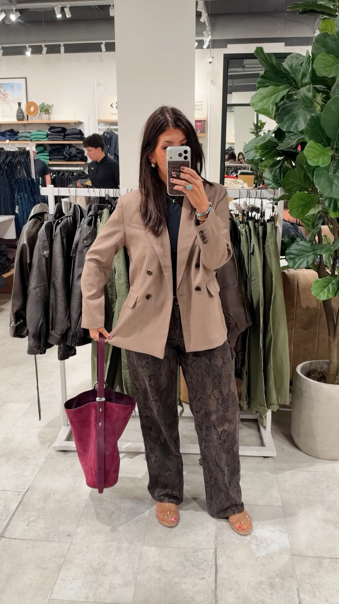 Tried this on in store and might need to go back for it
I sized down, runs very large