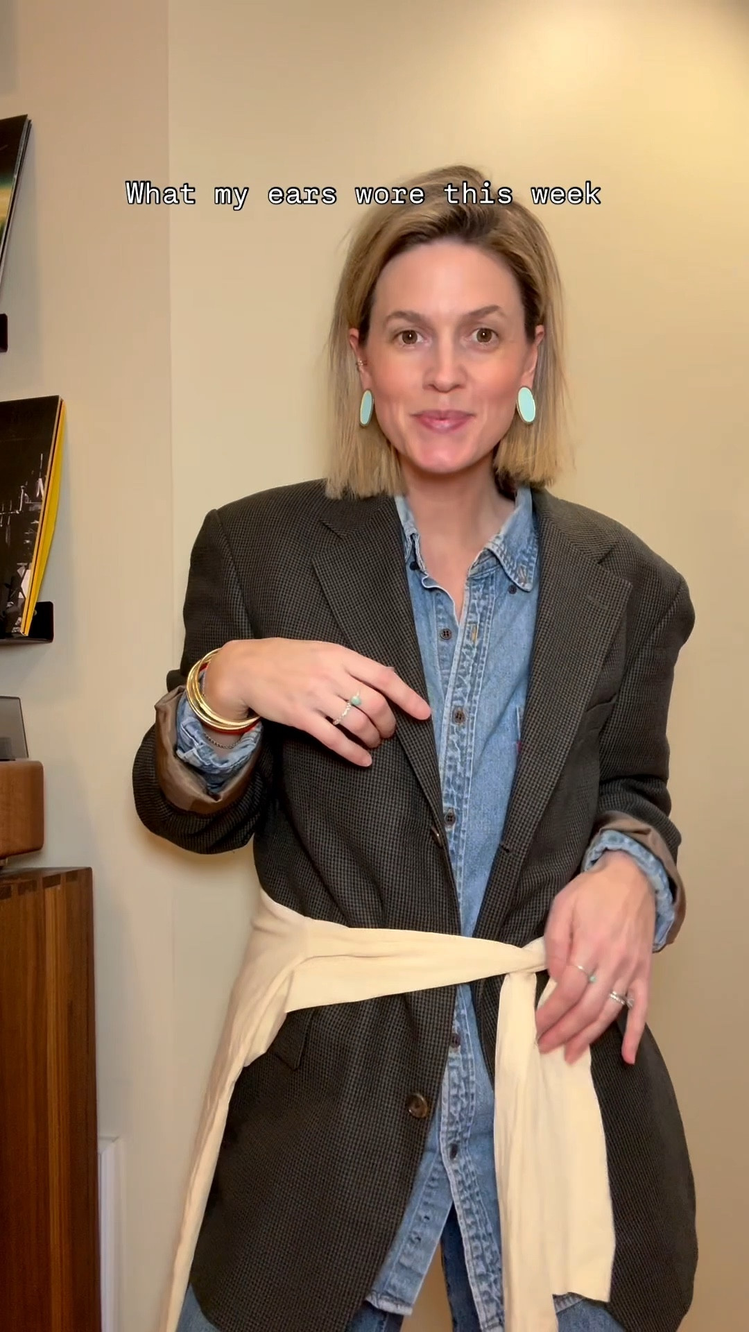 What my ears wore this week ✨

#LTKootd #LTKWorkwear #LTKSaleAlert