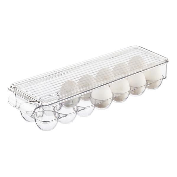 iDesign Linus Fridge Bins Egg Holder | The Container Store