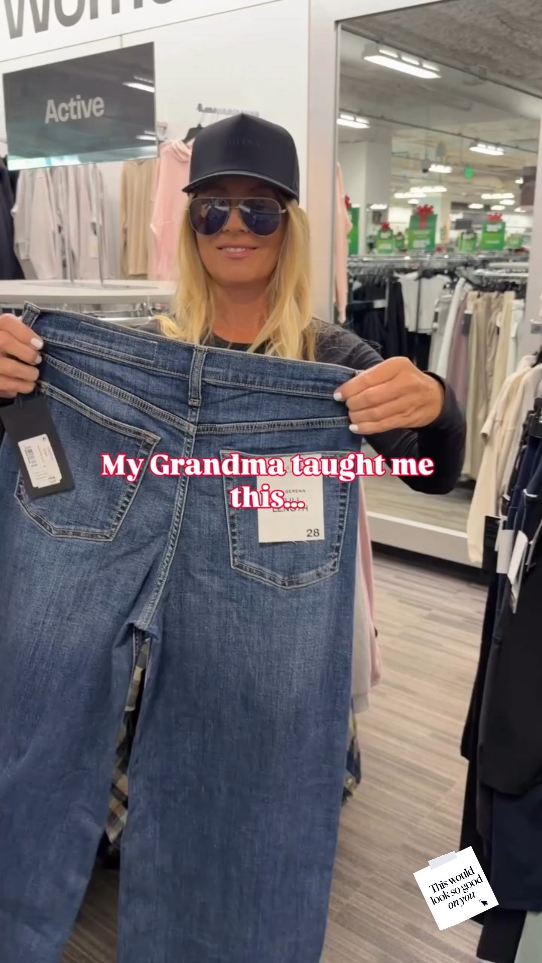 Anyone else does this ? Vote in the poll !

Sometimes when I’m shopping and there’s a line for the fitting room, I wrap the waistband of the pants around my neck—if the ends meet, they usually fit perfectly . 

#fashionhacks #diyfashion #stylinghacks

#LTKSaleAlert #LTKGiftGuide #LTKU