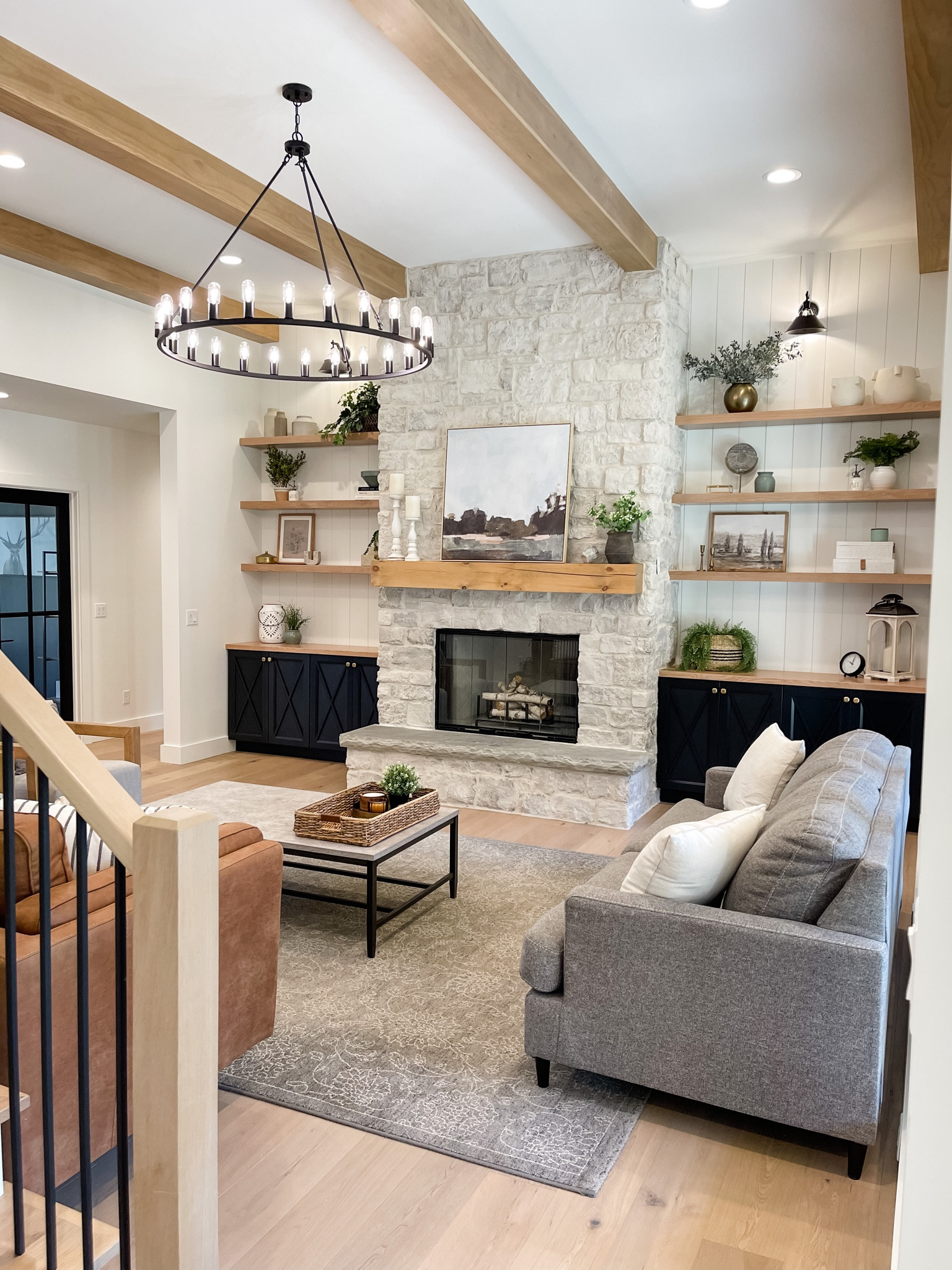 Finally got our living room unpacked and decorated.  Let me share some of the fun items I’ve used to decorate. 

#LTKhome