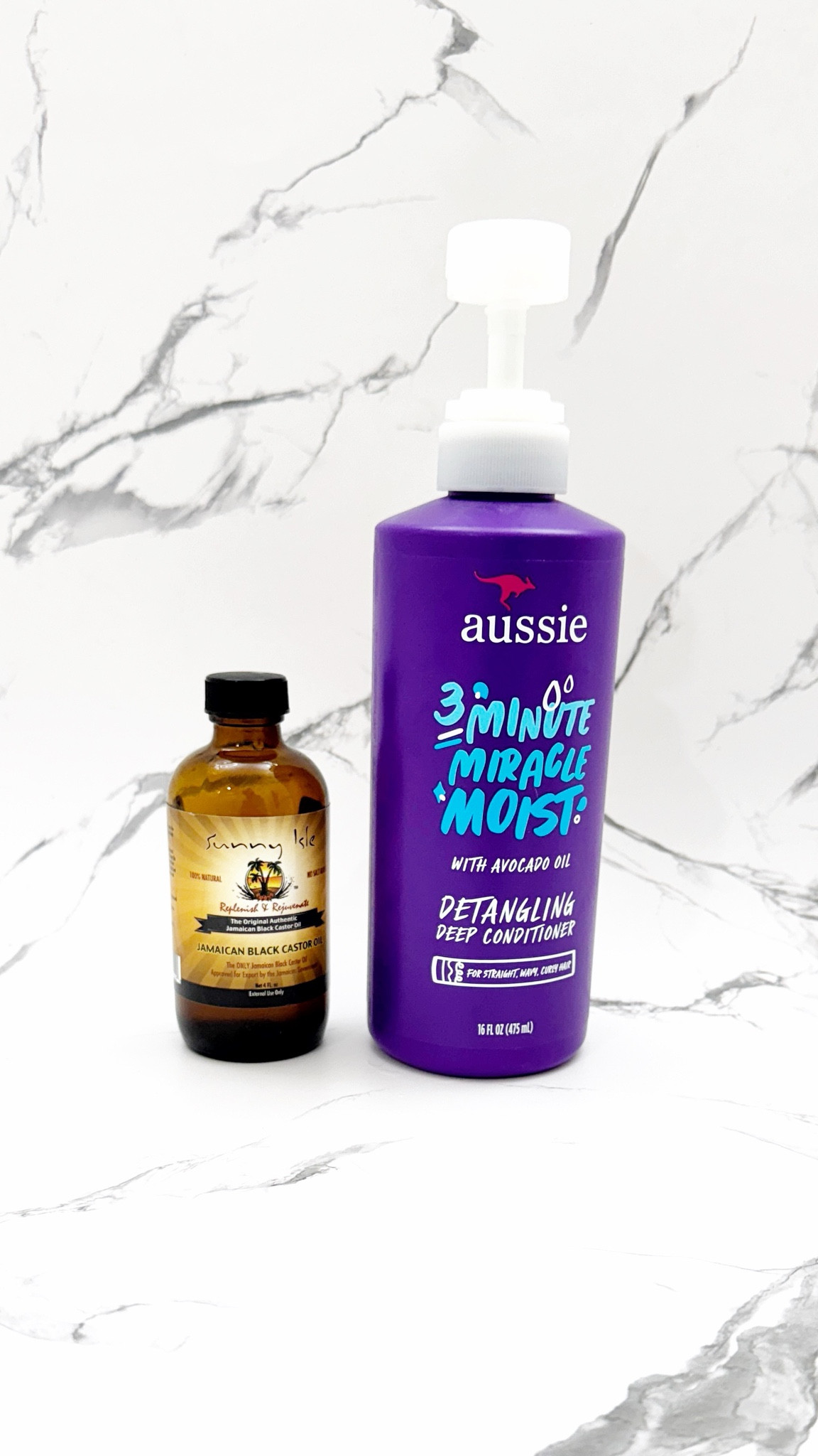 One of my favorite pre-shampoo treatment combos - Jamaican Black Castor Oil and Aussie 3 Minute Miracle Moist Deep Conditioner. #LTKhair #haircare #relaxedhair #hairproducts #aussie #jbco 

 

#LTKBeauty