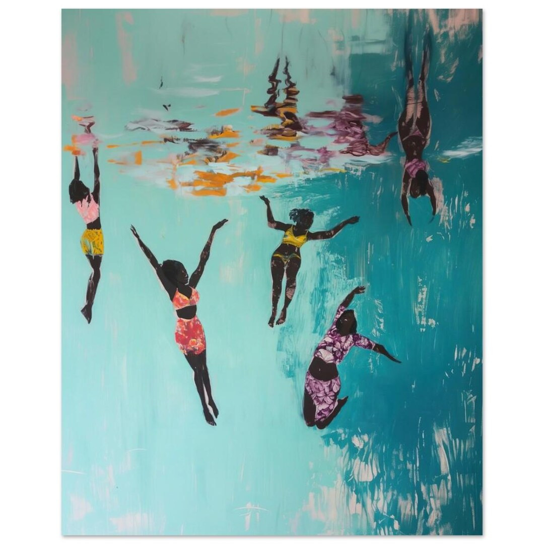 Freedom, Black Model Poster, Modern Art, Black Art, Black Queen, Surf, African American Art, Blac... | Etsy (US)