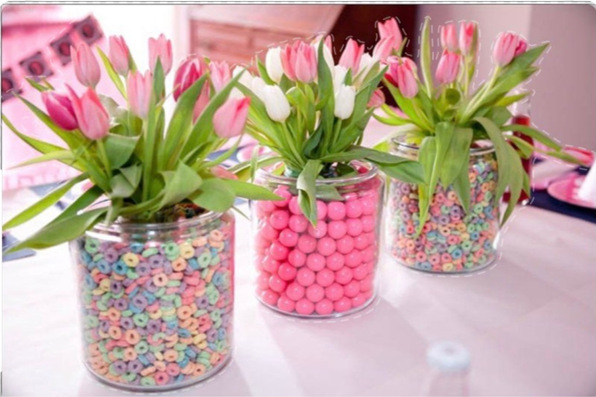 Valentine’s Table Centerpieces 

#LTKhome #LTKSeasonal #LTKfamily