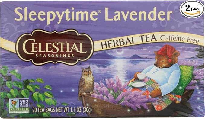 Celestial Seasonings, Tea Herbal Sleepytime Lavender Pack of Two | Amazon (US)