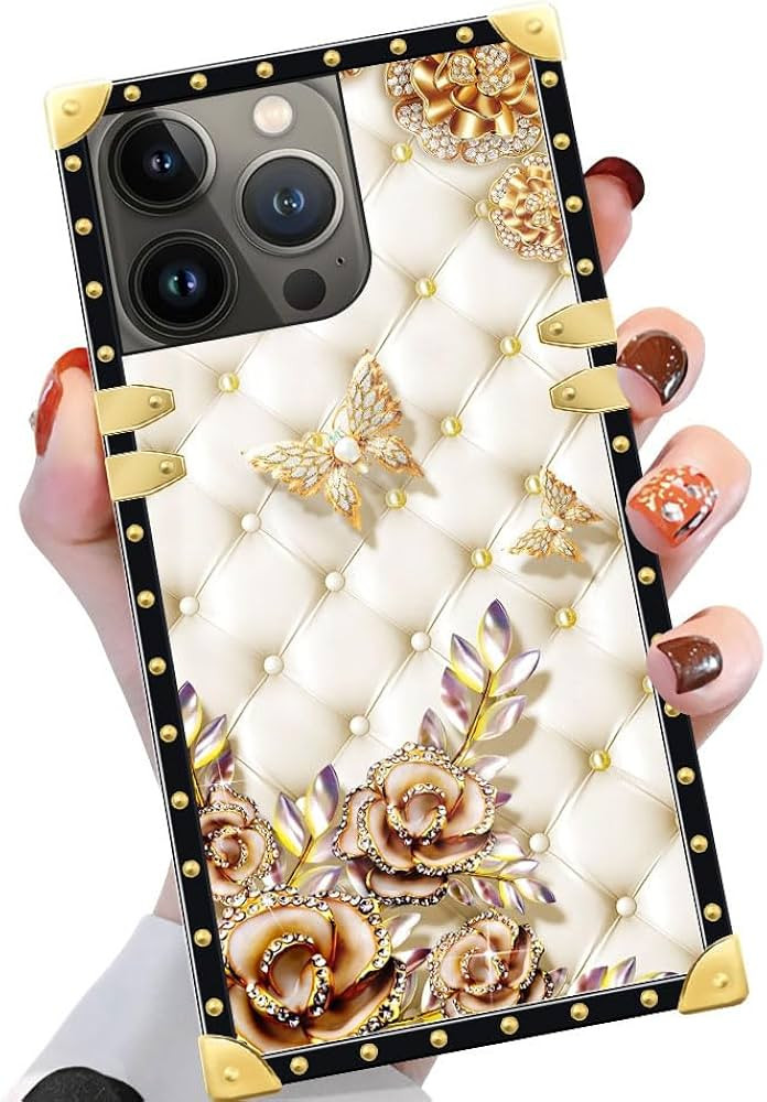 Yuning419 Case Compatible with iPhone 15 Pro Max,Diamond Butterfly iPhone 15 Pro Max Cases for Wo... | Amazon (US)