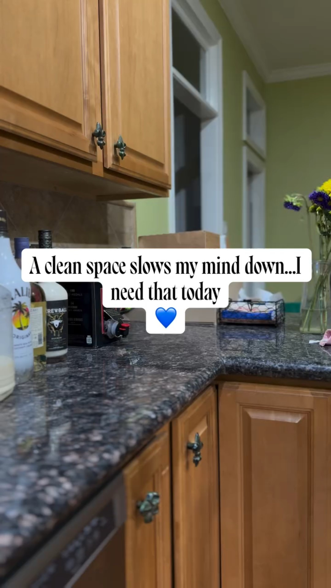 Sometimes cleaning is survival.
Sometimes it’s control.
Sometimes it’s peace.

Today…it was all three.

A glass of wine first. 🍷
Then warm water.
Quiet moments.
Clearing the mess so my mind could breathe again.

Because sometimes you don’t clean to relax...you relax so you can clean.

Soft life doesn’t mean effortless.
It means choosing what brings you calm. 💙

Sharing a few of the tools that help me reset when my mind needs quiet.

#LTKHome #LTKdayinmylife #LTKstorytime