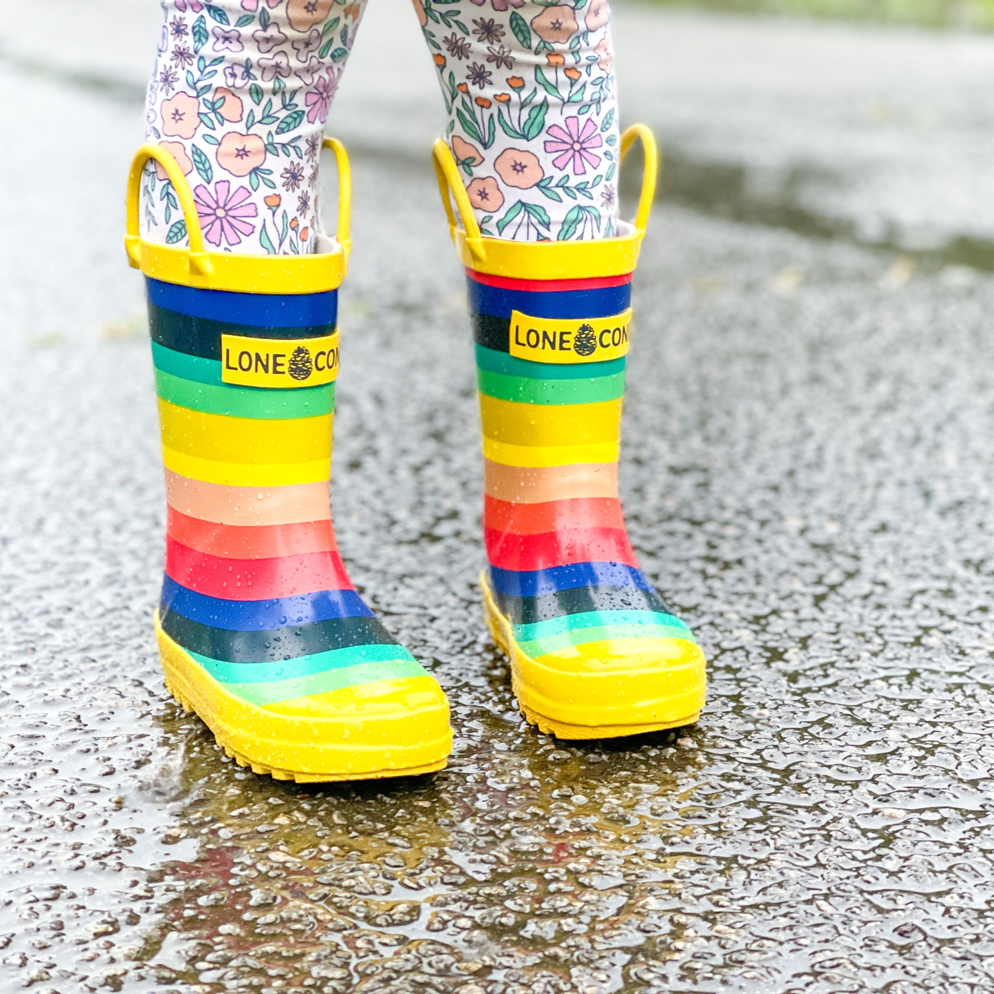 Rainbow Rainboots 

#LTKBacktoSchool #LTKshoecrush #LTKSeasonal