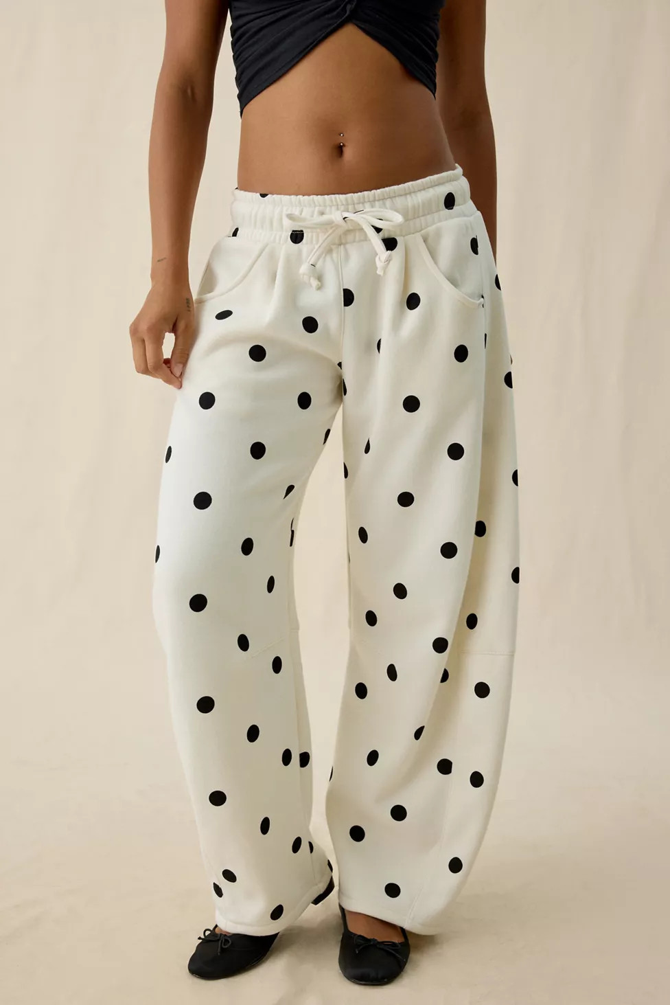Out From Under Essential Barrel Leg Full Length Sweatpants | Urban Outfitters (US and RoW)