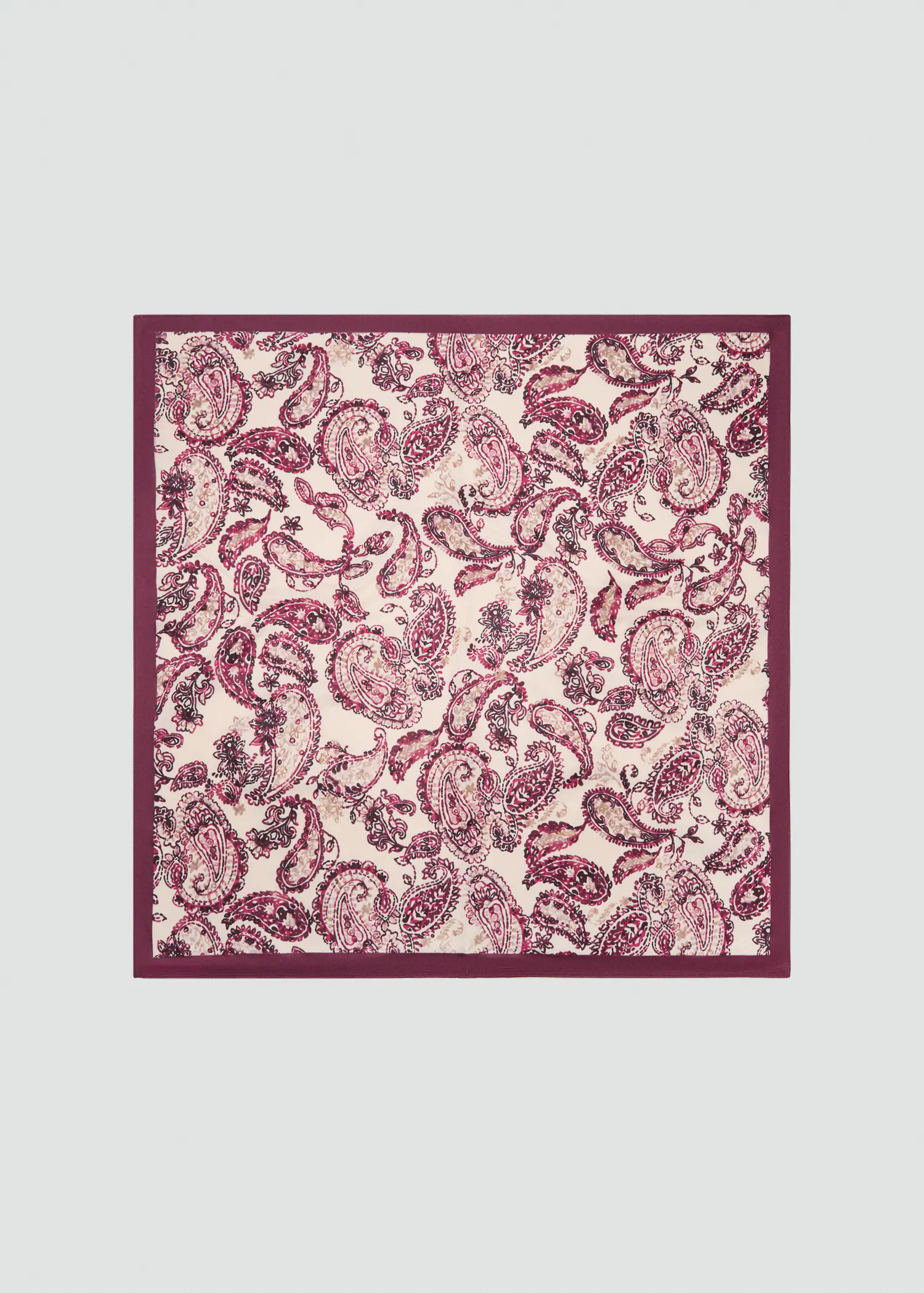 Foulard stampa paisley - Donna | MANGO Italia | Mango EU