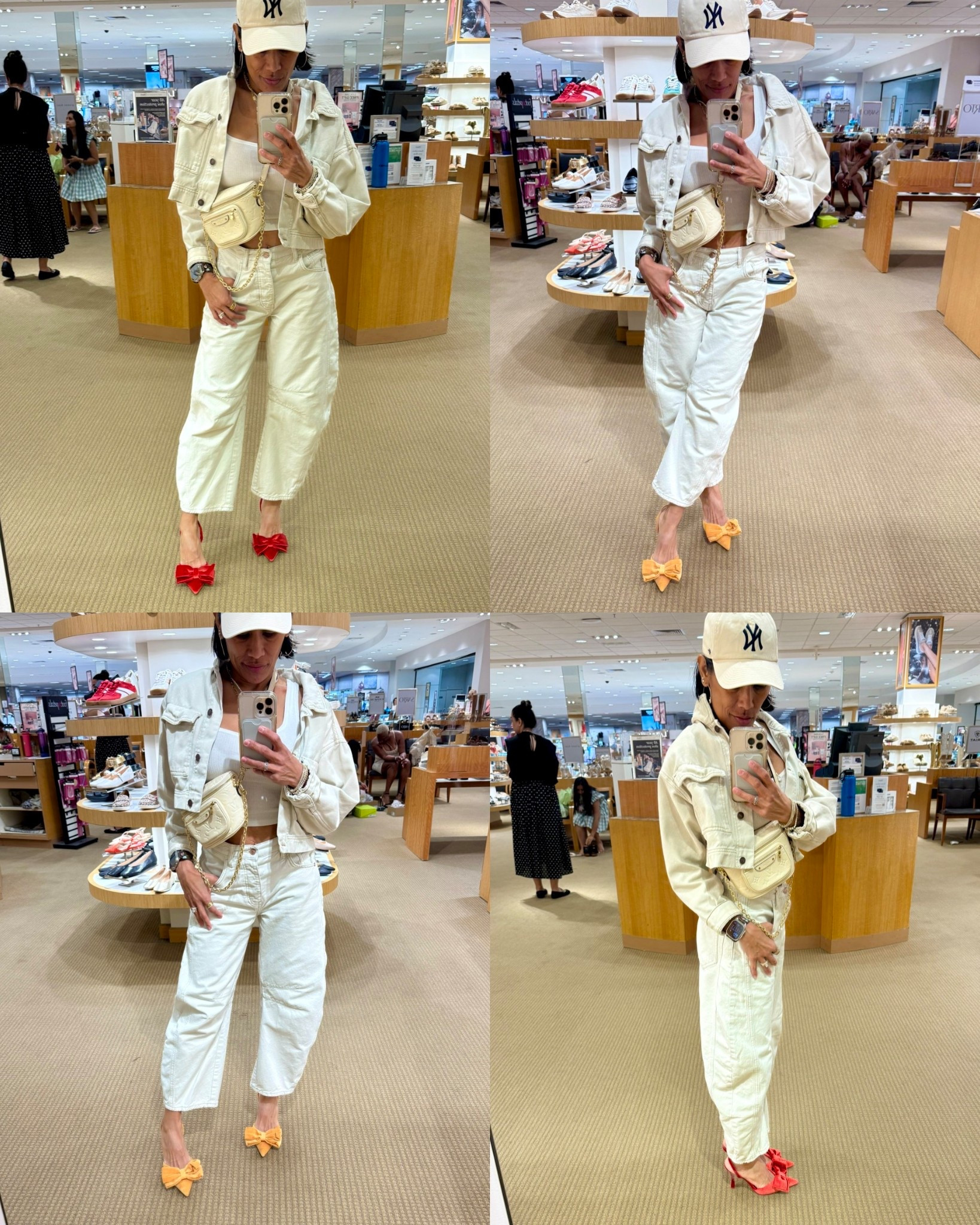 The comfiest heel! Pop of fun color! 

#LTKStyleTip #LTKOver40 #LTKFindsUnder100