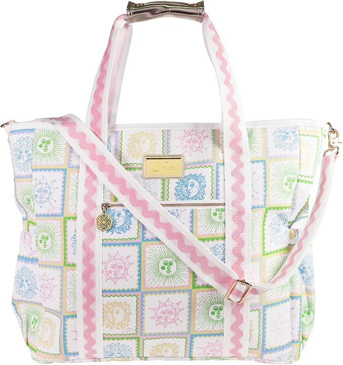 Lilly Pulitzer Beach and Picnic Cooler, Insulated Bag with Adjustable Shoulder Strap and Zipper, ... | Amazon (US)