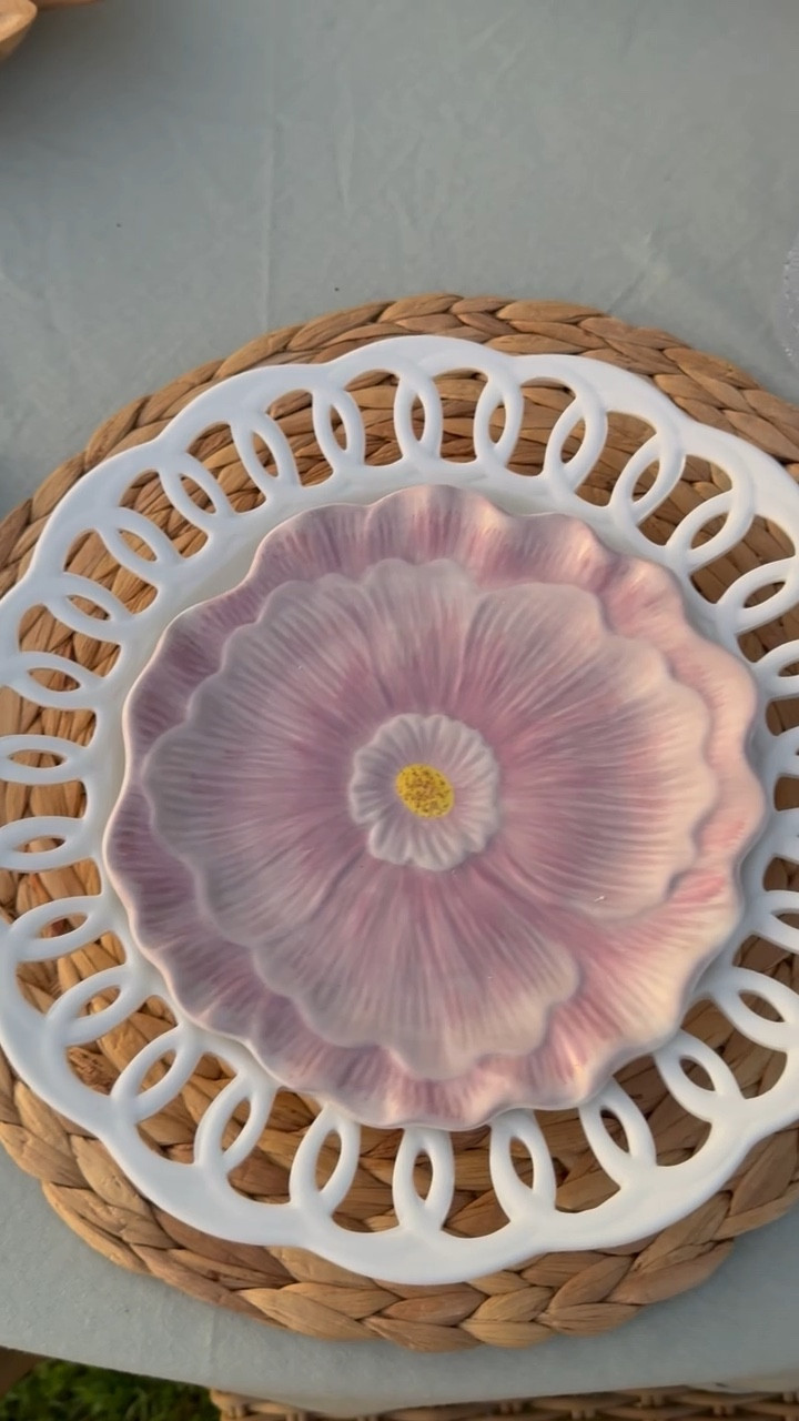 I am head over heels in love with these gorgeous ceramic floral dessert plates from @Wayfair ! They are perfect for spring, Easter and Mother’s Day! They come in a set of four and are an absolute must! #ad #WayfairPartner, #wishyouwerehere, #outdoor, #Wayfair 

#LTKHome #LTKdayinmylife #LTKSaleAlert