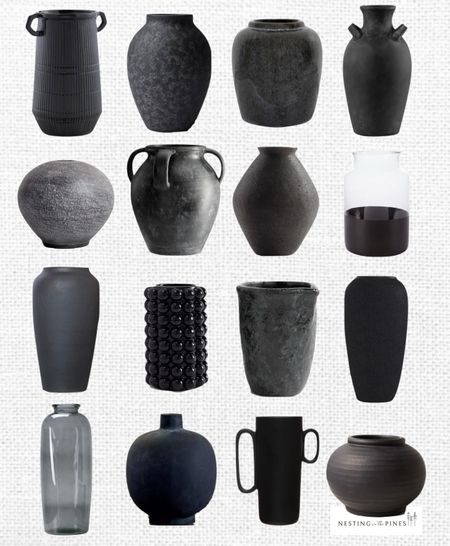 Black vase round up!!

#LTKOver40 #LTKSaleAlert #LTKHome
