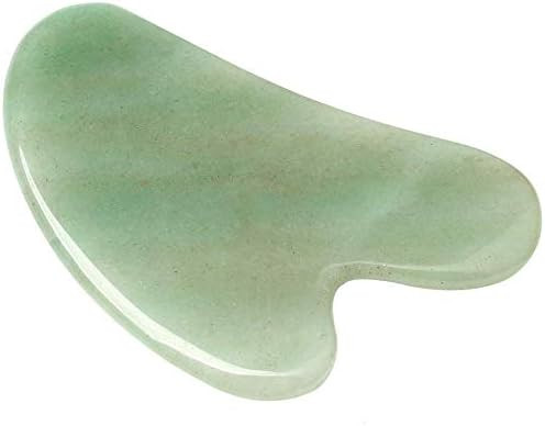 SUMAJU Gua Sha Scraping Massage Tool,Green Jade Stone Gua Sha Massage for Skin Care and Skin Reju... | Amazon (CA)