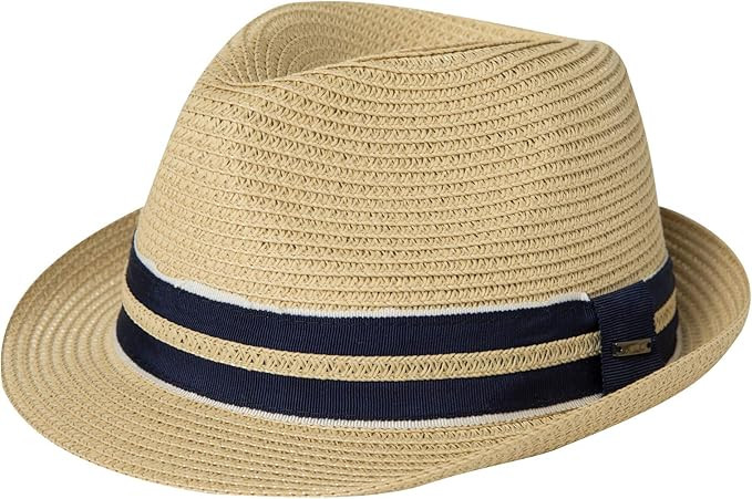 Comhats Oversize XL XXL Summer Straw Sun Hats Fedoras Panama Trilby Dress Derby Packable Mens | Amazon (US)